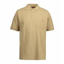 ARBEITS-POLO-SHIRT HERREN | 520 von ID / Farbe: sand / 50% BAUMWOLLE 50% POLYESTER - | MEIN-KASACK.de | kasack | kasacks