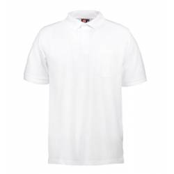 ARBEITS-POLO-SHIRT HERREN | 520 von ID / Farbe: weiß / 50% BAUMWOLLE 50% POLYESTER - | MEIN-KASACK.de | kasack | kasacks