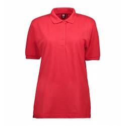 ARBEITS-POLO-SHIRT DAMEN| 521 von ID / Farbe: rot / 50% BAUMWOLLE 50% POLYESTER - | MEIN-KASACK.de | kasack | kasacks | 