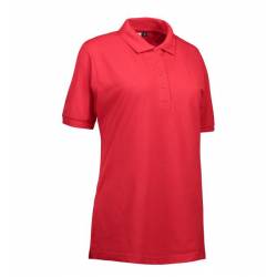 ARBEITS-POLO-SHIRT DAMEN| 521 von ID / Farbe: rot / 50% BAUMWOLLE 50% POLYESTER - | MEIN-KASACK.de | kasack | kasacks | 