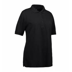 ARBEITS-POLO-SHIRT DAMEN| 521 von ID / Farbe: schwarz / 50% BAUMWOLLE 50% POLYESTER - | MEIN-KASACK.de | kasack | kasack