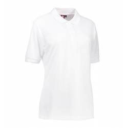 ARBEITS-POLO-SHIRT DAMEN| 521 von ID / Farbe: weiß / 50% BAUMWOLLE 50% POLYESTER - | MEIN-KASACK.de | kasack | kasacks |