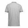 ARBEITS-POLO-SHIRT HERREN | Stretch Kontrast 522 von ID / Farbe: grau / 85% BAUMWOLLE 10% VISKOSE 5% ELASTHAN - | MEIN-K