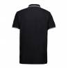 ARBEITS-POLO-SHIRT HERREN | Stretch Kontrast 522 von ID / Farbe: schwarz / 85% BAUMWOLLE 10% VISKOSE 5% ELASTHAN - | MEI