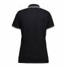 ARBEITS-POLO-SHIRT DAMEN | Stretch Kontrast 523 von ID / Farbe: schwarz / 85% BAUMWOLLE 10% VISKOSE 5% ELASTHAN - | MEIN