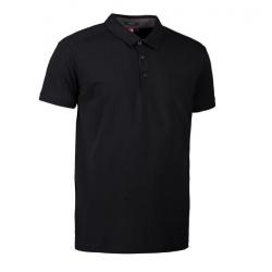 ARBEITS-POLO-SHIRT HERREN | Business  Stretch 534 von ID / Farbe: schwarz / 95% BAUMWOLLE 5% ELASTANE - | MEIN-KASACK.de