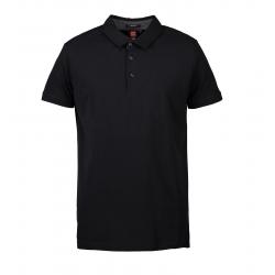 ARBEITS-POLO-SHIRT HERREN | Business  Stretch 534 von ID / Farbe: schwarz / 95% BAUMWOLLE 5% ELASTANE - | MEIN-KASACK.de