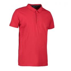 ARBEITS-POLO-SHIRT HERREN | Business  Stretch 534 von ID / Farbe: rot / 95% BAUMWOLLE 5% ELASTANE - | MEIN-KASACK.de | k