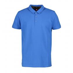 ARBEITS-POLO-SHIRT HERREN | Business  Stretch 534 von ID / Farbe: azur / 95% BAUMWOLLE 5% ELASTANE - | MEIN-KASACK.de | 