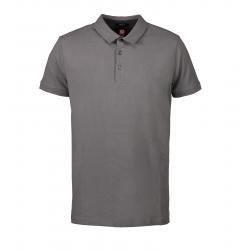 ARBEITS-POLO-SHIRT HERREN | Business  Stretch 534 von ID / Farbe: grau/ 95% BAUMWOLLE 5% ELASTANE - | MEIN-KASACK.de | k