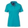 ARBEITS-POLO-SHIRT DAMEN | 983 von EXNER / Farbe: teal / 100% Baumwolle - | MEIN-KASACK.de | kasack | kasacks | kassak |