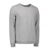 ARBEITS-SWEATSHIRT / ARBEITSPULLOVER HERREN|CORE O-Neck 615 von ID / Farbe: grau / 50% BAUMWOLLE 50% POLYESTER - | MEIN-