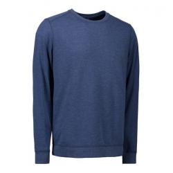 ARBEITS-SWEATSHIRT / ARBEITSPULLOVER HERREN|CORE O-Neck 615 von ID / Farbe: blau / 50% BAUMWOLLE 50% POLYESTER - | MEIN-