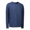 ARBEITS-SWEATSHIRT / ARBEITSPULLOVER HERREN|CORE O-Neck 615 von ID / Farbe: blau / 50% BAUMWOLLE 50% POLYESTER - | MEIN-