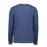 ARBEITS-SWEATSHIRT / ARBEITSPULLOVER HERREN|CORE O-Neck 615 von ID / Farbe: blau / 50% BAUMWOLLE 50% POLYESTER - | MEIN-