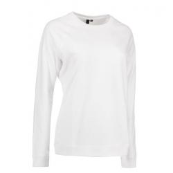 ARBEITS-SWEATSHIRT / ARBEITSPULLOVER DAMEN|CORE O-Neck 616 von ID / Farbe: weiß / 50% BAUMWOLLE 50% POLYESTER - | MEIN-K