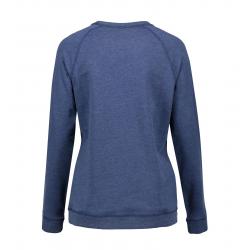 ARBEITS-SWEATSHIRT / ARBEITSPULLOVER DAMEN|CORE O-Neck 616 von ID / Farbe: blau / 50% BAUMWOLLE 50% POLYESTER - | MEIN-K