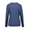 ARBEITS-SWEATSHIRT / ARBEITSPULLOVER DAMEN|CORE O-Neck 616 von ID / Farbe: blau / 50% BAUMWOLLE 50% POLYESTER - | MEIN-K