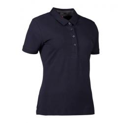 ARBEITS-POLO-SHIRT DAMEN | Business Stretch 535 von ID / Farbe: navy / 95% BAUMWOLLE 5% ELASTANE - | MEIN-KASACK.de | ka