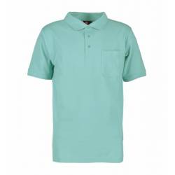 ARBEITS-POLO-SHIRT HERREN | PRO Wear 320 von ID / Farbe: stovet aqua / 50% BAUMWOLLE 50% POLYESTER - | MEIN-KASACK.de | 