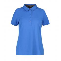 ARBEITS-POLO-SHIRT DAMEN | Business Stretch 535 von ID / Farbe: azur / 95% BAUMWOLLE 5% ELASTANE - | MEIN-KASACK.de | ka