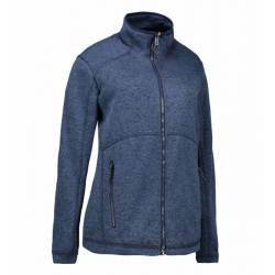 ARBEITSJACKE / FLEECEJACKE DAMEN | Zip'n'Mix Melange 848 von ID / Farbe: navy / 100% POLYESTER - | MEIN-KASACK.de | kasa