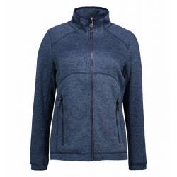 ARBEITSJACKE / FLEECEJACKE DAMEN | Zip'n'Mix Melange 848 von ID / Farbe: navy / 100% POLYESTER - | MEIN-KASACK.de | kasa