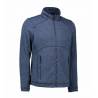 ARBEITSJACKE / FLEECEJACKE HERREN | Zip'n'Mix Melange 847 von ID / Farbe: navy / 100% POLYESTER - | MEIN-KASACK.de | kas