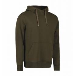 ARBEITS-HOODIE / ARBEITSPULLOVER HERREN | CORE 636 von ID / Farbe: oliv / 60% BAUMWOLLE 40% POLYESTER - | MEIN-KASACK.de