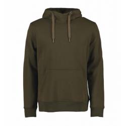 ARBEITS-HOODIE / ARBEITSPULLOVER HERREN | CORE 636 von ID / Farbe: oliv / 60% BAUMWOLLE 40% POLYESTER - | MEIN-KASACK.de