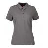 ARBEITS-POLO-SHIRT DAMEN | Business Stretch 535 von ID / Farbe: grau / 95% BAUMWOLLE 5% ELASTANE - | MEIN-KASACK.de | ka