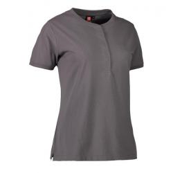 ARBEITS-POLO-SHIRT DAMEN |PRO Wear CARE 375 von ID / Farbe: grau / 50% BAUMWOLLE 50% POLYESTER - | MEIN-KASACK.de | kasa