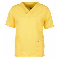 Herren-Kasack / OP - Kasack - 2700 von MEIN-KASACK.de / Farbe: gelb / 50%PES - 50%Tencel - 200g/m² - | MEIN-KASACK.de | 