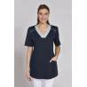 Damen -  Kasack 2798 von LEIBER / Farbe: marine / 50% Baumwolle, 50% Polyester - | MEIN-KASACK.de | kasack | kasacks | k