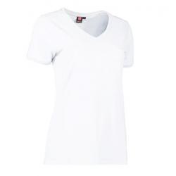 ARBEITS-T-SHIRT DAMEN | PRO Wear CARE 373 von ID / Farbe: weiß / 60% BAUMWOLLE 40% POLYESTER - | MEIN-KASACK.de | kasack