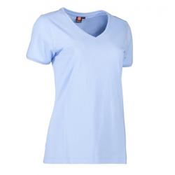 ARBEITS-T-SHIRT DAMEN | PRO Wear CARE 373 von ID / Farbe: hellblau / 60% BAUMWOLLE 40% POLYESTER - | MEIN-KASACK.de | ka