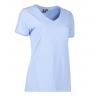 ARBEITS-T-SHIRT DAMEN | PRO Wear CARE 373 von ID / Farbe: hellblau / 60% BAUMWOLLE 40% POLYESTER - | MEIN-KASACK.de | ka