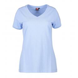 ARBEITS-T-SHIRT DAMEN | PRO Wear CARE 373 von ID / Farbe: hellblau / 60% BAUMWOLLE 40% POLYESTER - | MEIN-KASACK.de | ka