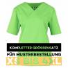 Kompletter Größensatz für Musterbestellung: Damen -  Kasack 2651 von MEIN-KASACK.de / Farbe: apple green - | MEIN-KASACK