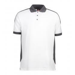 RESTPOSTEN: PRO Wear Herren Poloshirt 322 von ID / Farbe: weiß / 50% BAUMWOLLE 50% POLYESTER - | MEIN-KASACK.de | kasack