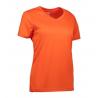 RESTPOSTEN: YES Active Damen T-Shirt 2032 von ID / Farbe: orange / 100% POLYESTER - | MEIN-KASACK.de | kasack | kasacks 