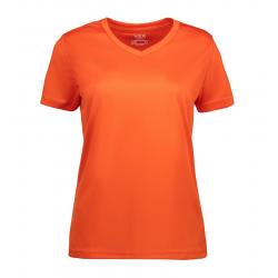 RESTPOSTEN: YES Active Damen T-Shirt 2032 von ID / Farbe: orange / 100% POLYESTER - | MEIN-KASACK.de | kasack | kasacks 