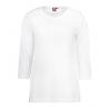 RESTPOSTEN: PRO Wear Damen T-Shirt | 3/4-Arm 313 von ID / Farbe: weiß / 60% BAUMWOLLE 40% POLYESTER - | MEIN-KASACK.de |