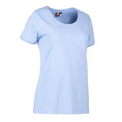 ARBEITS-T-SHIRT DAMEN | PRO Wear CARE O-Neck 371 von ID / Farbe: hellblau / 60% BAUMWOLLE 40% POLYESTER - | MEIN-KASACK.