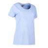 ARBEITS-T-SHIRT DAMEN | PRO Wear CARE O-Neck 371 von ID / Farbe: hellblau / 60% BAUMWOLLE 40% POLYESTER - | MEIN-KASACK.