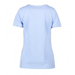 ARBEITS-T-SHIRT DAMEN | PRO Wear CARE O-Neck 371 von ID / Farbe: hellblau / 60% BAUMWOLLE 40% POLYESTER - | MEIN-KASACK.