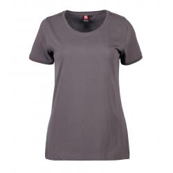 ARBEITS-T-SHIRT DAMEN | PRO Wear CARE O-Neck 371 von ID / Farbe: grau / 60% BAUMWOLLE 40% POLYESTER - | MEIN-KASACK.de |