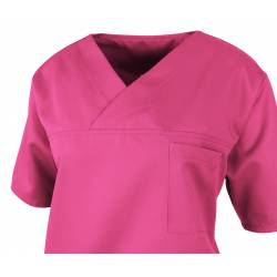 Herren-Kasack / OP - Kasack - 2700 von MEIN-KASACK.de / Farbe: pink / 50%PES - 50%Tencel - 200g/m² - | MEIN-KASACK.de | 