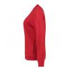 ARBEITSJACKE / FULL ZIPPER / SWEATJACKE DAMEN | PRO Wear 367 von ID / Farbe: rot / 60% BAUMWOLLE 40% POLYESTER - | MEIN-