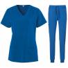 SALE - Kombination aus STRETCH-KASACK 280 und STRETCH-HOSE 332 von EXNER / Farbe: ROYAL BLUE - | MEIN-KASACK.de | kasack